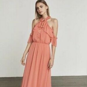 BCBG MaxAzria Tracie Cold-Shoulder Dress